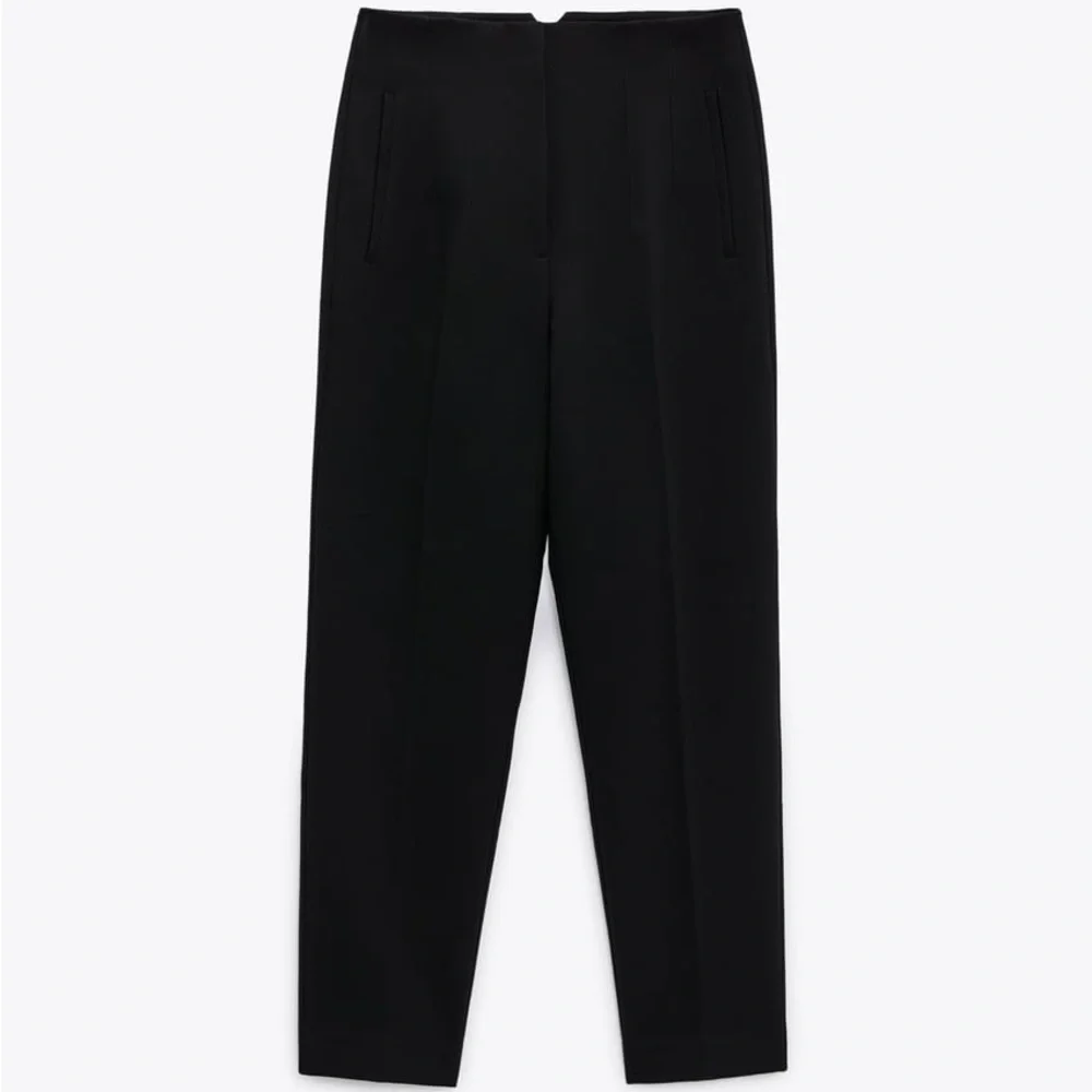 NWT. Zara Black High Waisted Pants. Size S. - Picture 7 of 11